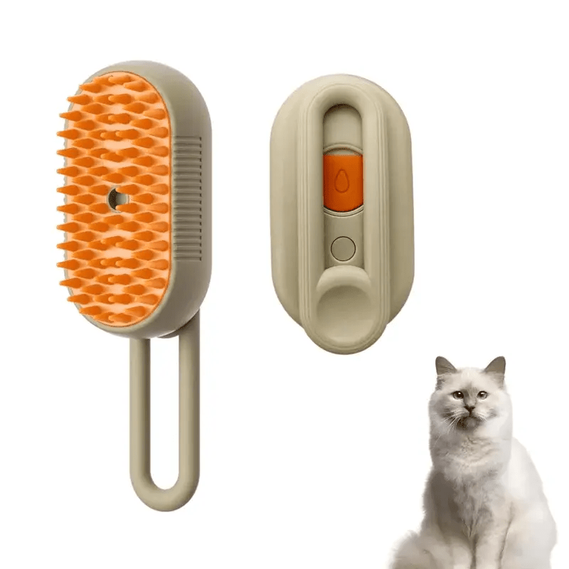 3-in-1 Dog Hair Brush Cat Hair Brush Electric Pet Cleaning Brush Steam Spray Brush Massage Hair Removal Comb Anti Flying Brush Mio pet store