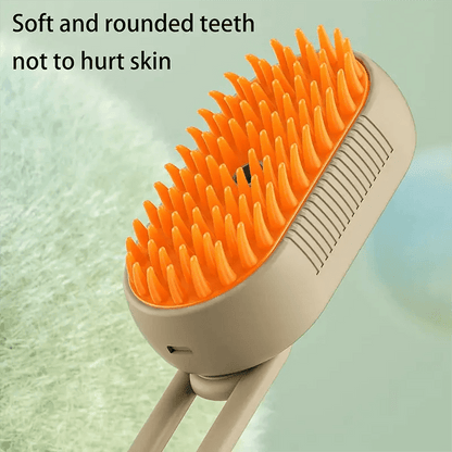 3-in-1 Dog Hair Brush Cat Hair Brush Electric Pet Cleaning Brush Steam Spray Brush Massage Hair Removal Comb Anti Flying Brush Mio pet store